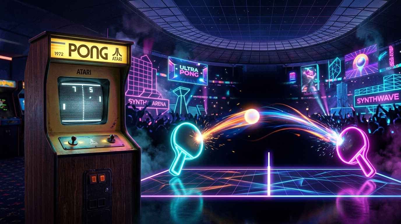 Pong Arcade History and Modern Cyber Arena
